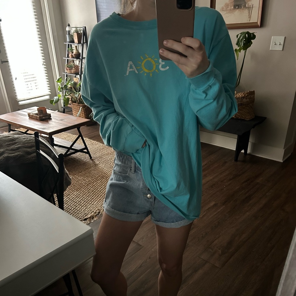 30A long sleeve comfort colors shirt